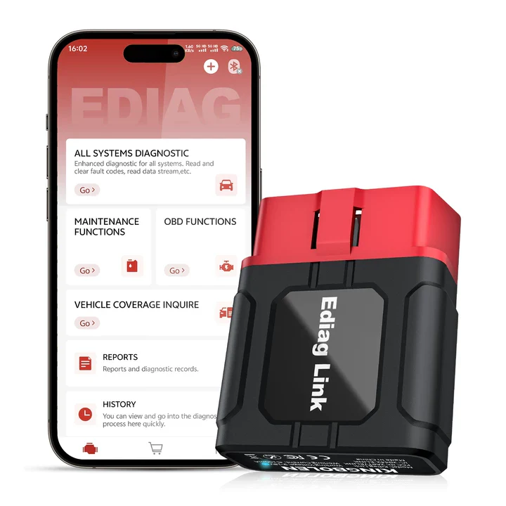 KINGBOLEN Ediag Link All-System Diagnostic Tool with Bi-Directional Control & CAN FD/FCA Support - Image 2