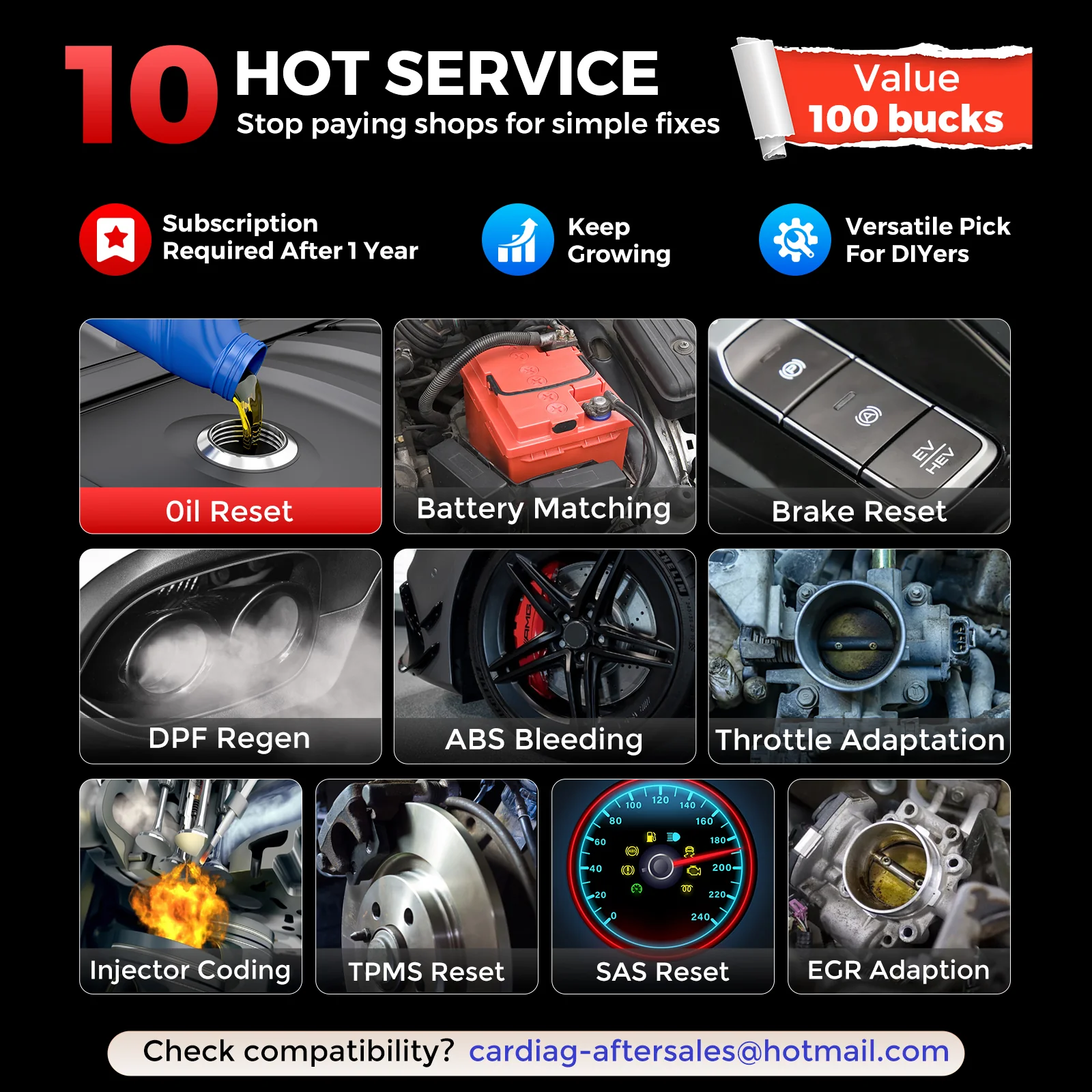 KINGBOLEN Ediag Link All-System Diagnostic Tool with Bi-Directional Control & CAN FD/FCA Support - Image 3