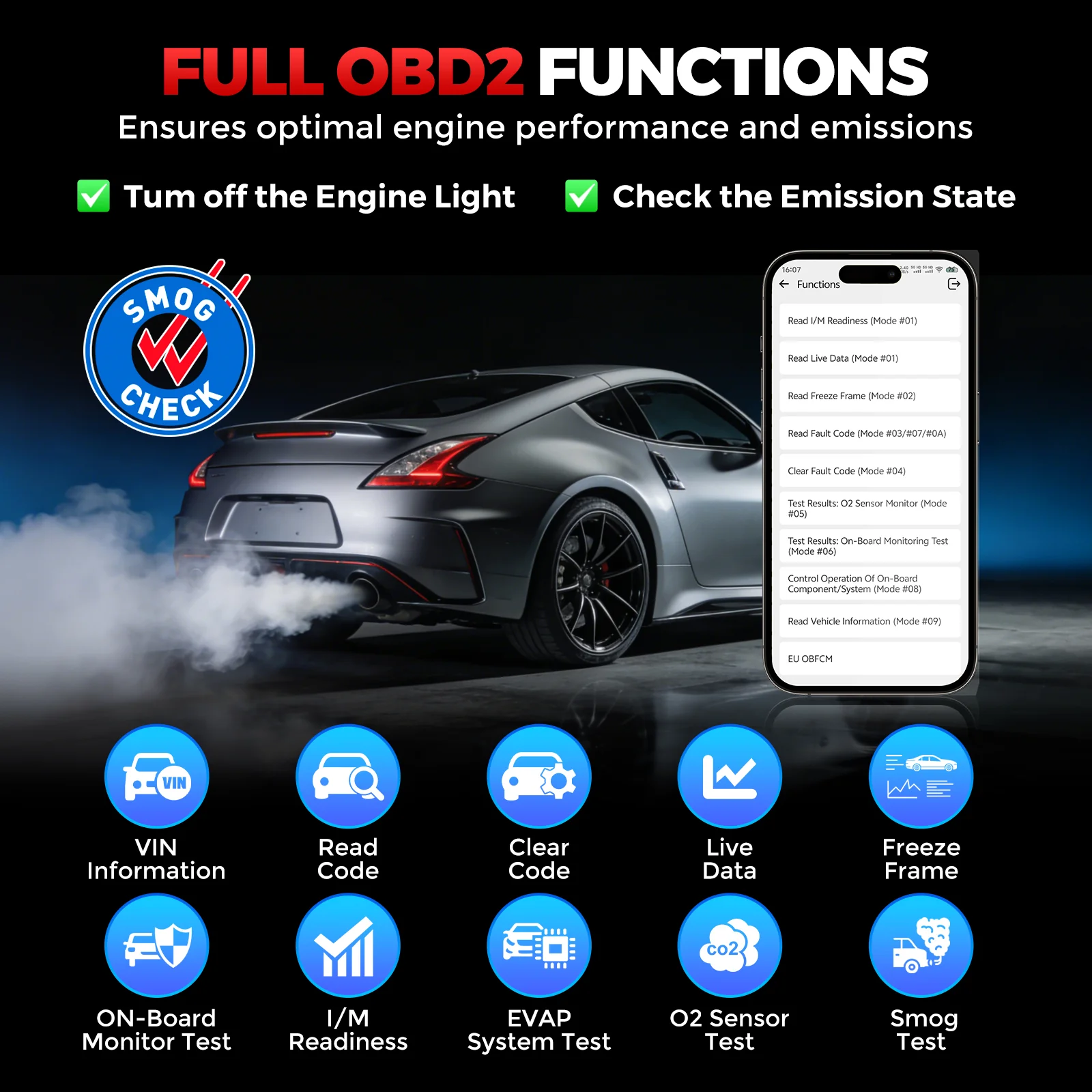 KINGBOLEN Ediag Link All-System Diagnostic Tool with Bi-Directional Control & CAN FD/FCA Support - Image 7