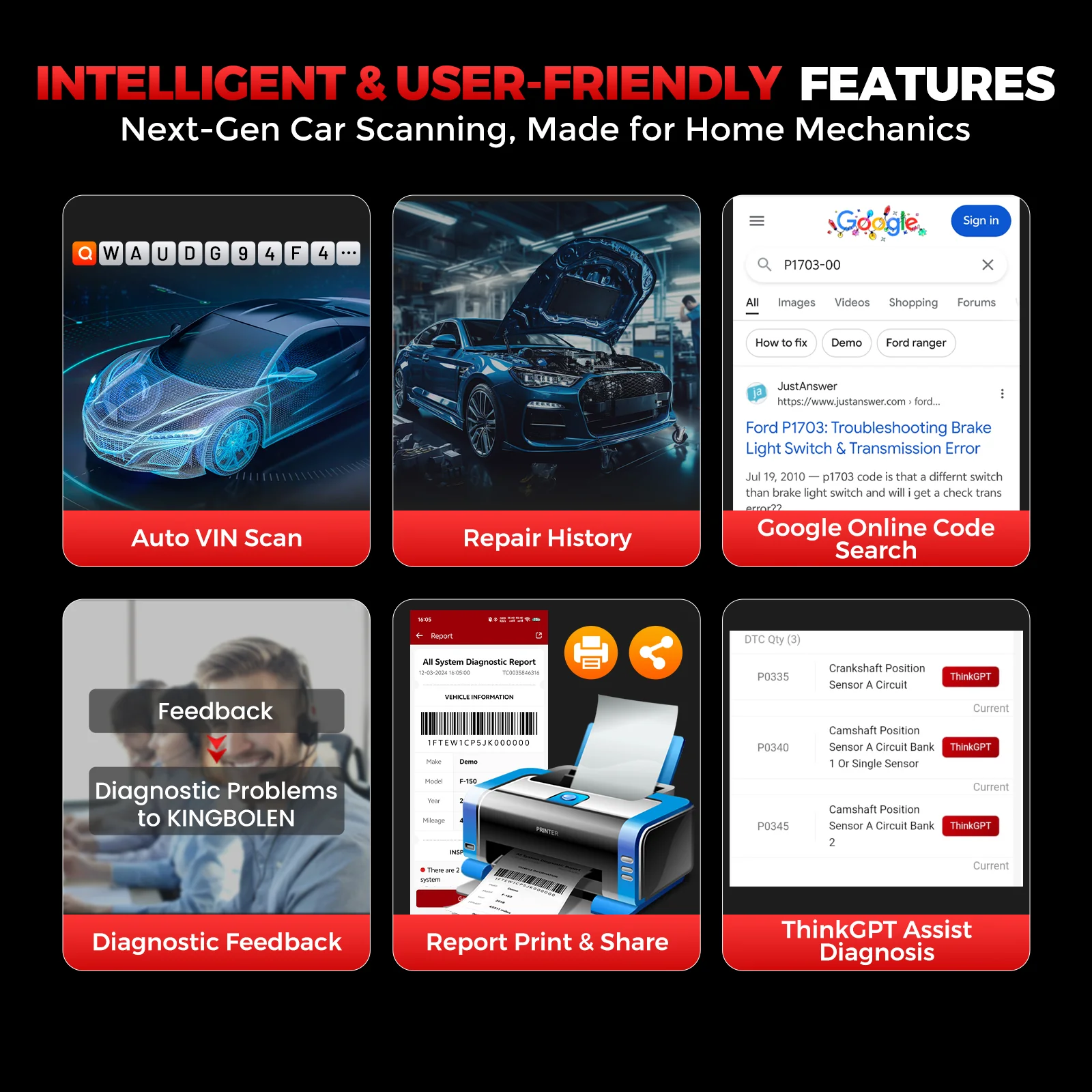 KINGBOLEN Ediag Link All-System Diagnostic Tool with Bi-Directional Control & CAN FD/FCA Support - Image 9