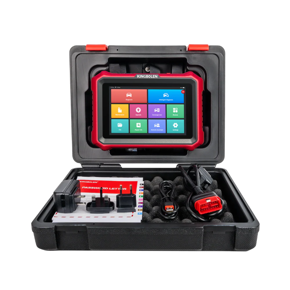 KINGBOLEN K8 Elite OBD2 Scanner Wired Version, Lifetime Free Updates, 8" Diagnostic Tool, ECU Coding, Bi-Directional Control, 34+ Reset Functions, CANFD & DOIP Supported, FCA AutoAuth - Image 14