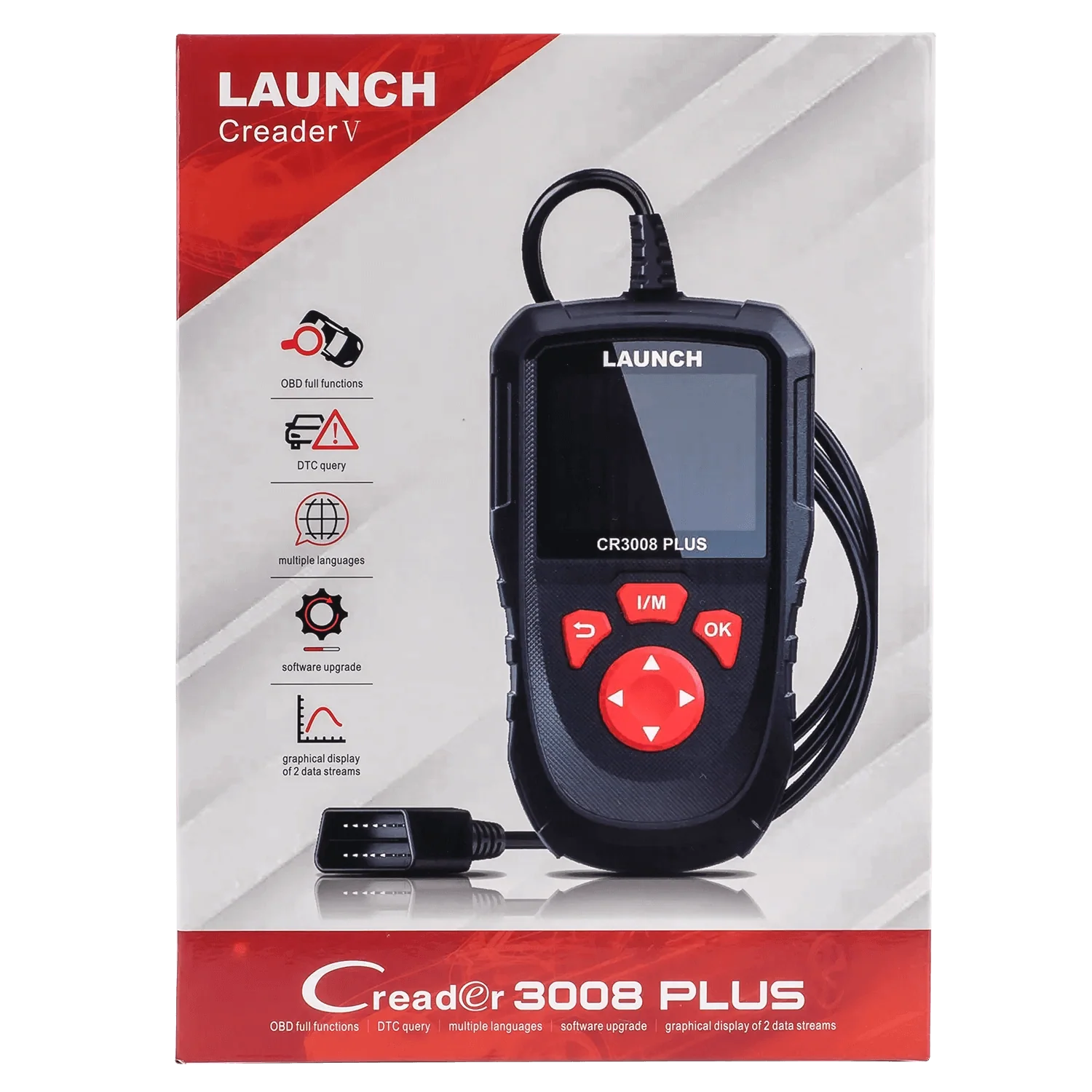 LAUNCH® Creader 3008 PLUS OBD2 Scanner Car Code Reader - Image 8