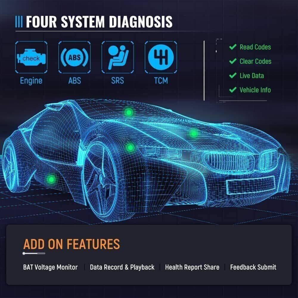 Launch CRP129i OBD2 Car Scanner Engine ABS SRS SAS TPMS EPB Diagnostic Tool - Image 3
