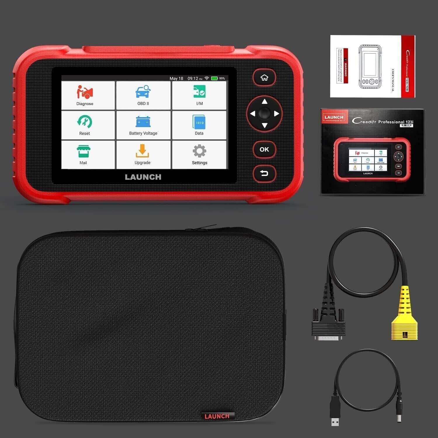 Launch CRP129i OBD2 Car Scanner Engine ABS SRS SAS TPMS EPB Diagnostic Tool - Image 8