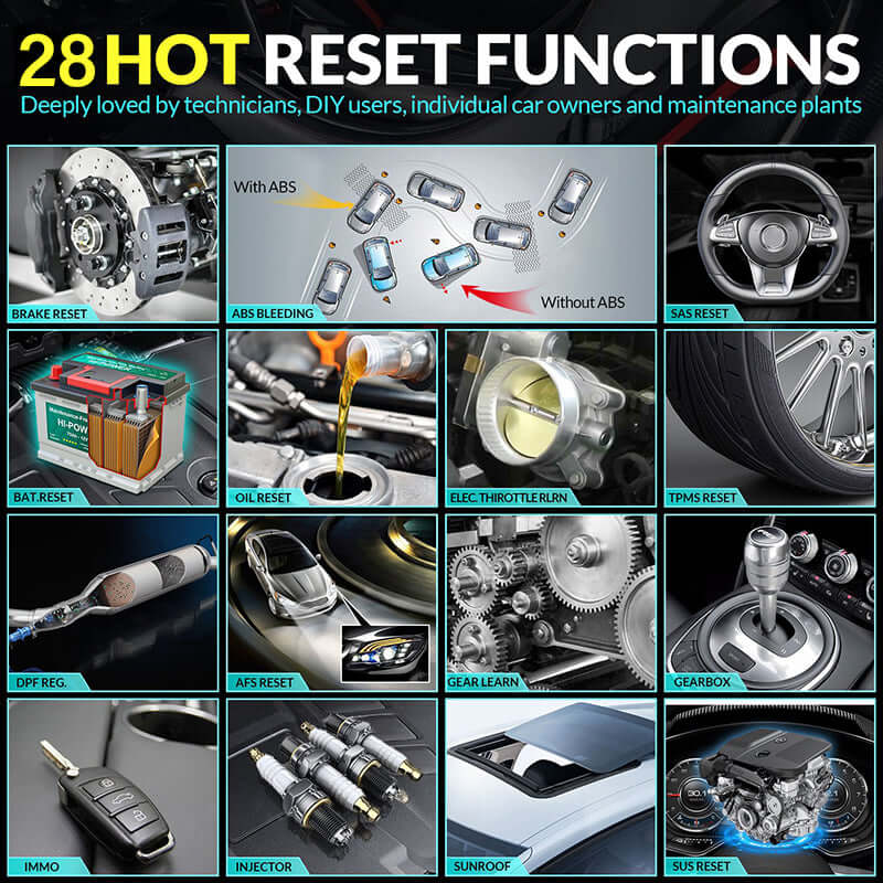 LAUNCH® CRP909E All Systems OBD2 Sanner with 28 Reset Functions - Image 3