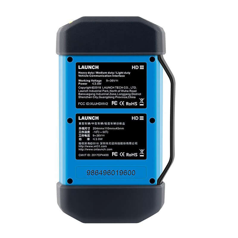 LAUNCH® X431 HDIII 24V Heavy Duty Truck Diagnostic Module - Image 2