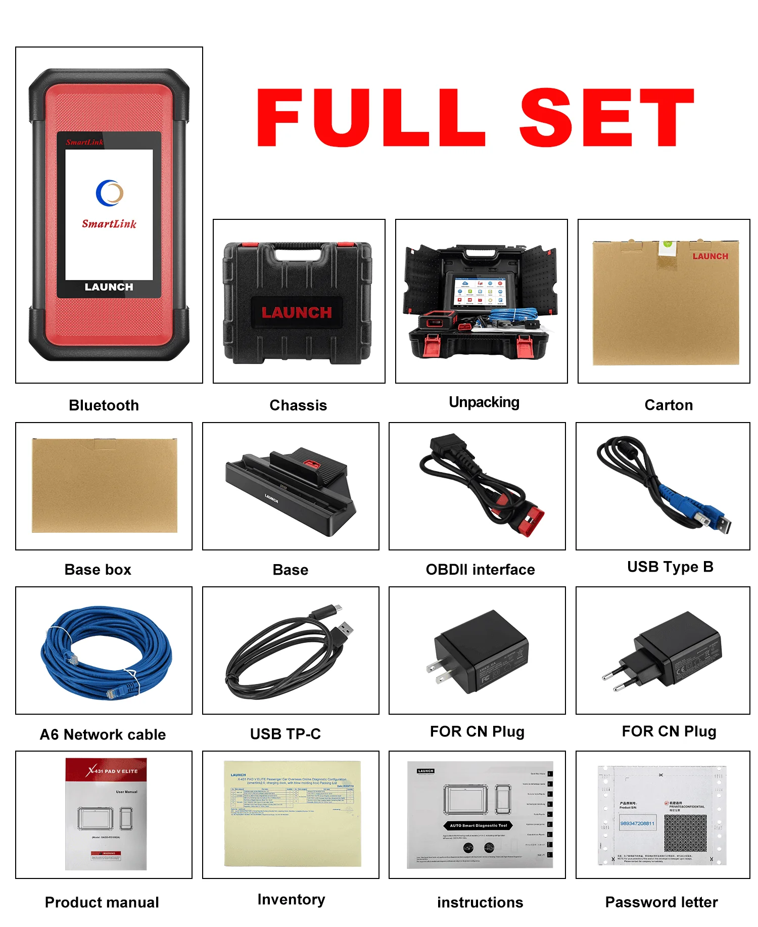 LAUNCH® X431 PAD V Elite Smartlink ECU Coding CAN-FD OBD2 Scanner - Image 10