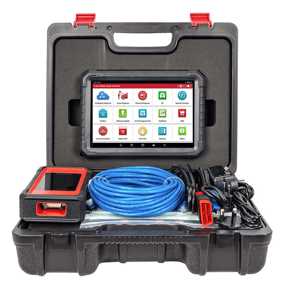 LAUNCH X431 PRO3S+ Elite SmartlinkC 2.0 Car & HD Truck Bi-Directional and ECU Coding Diagnostic Scan Tool with J2534 Coding,Topology Map - Image 10