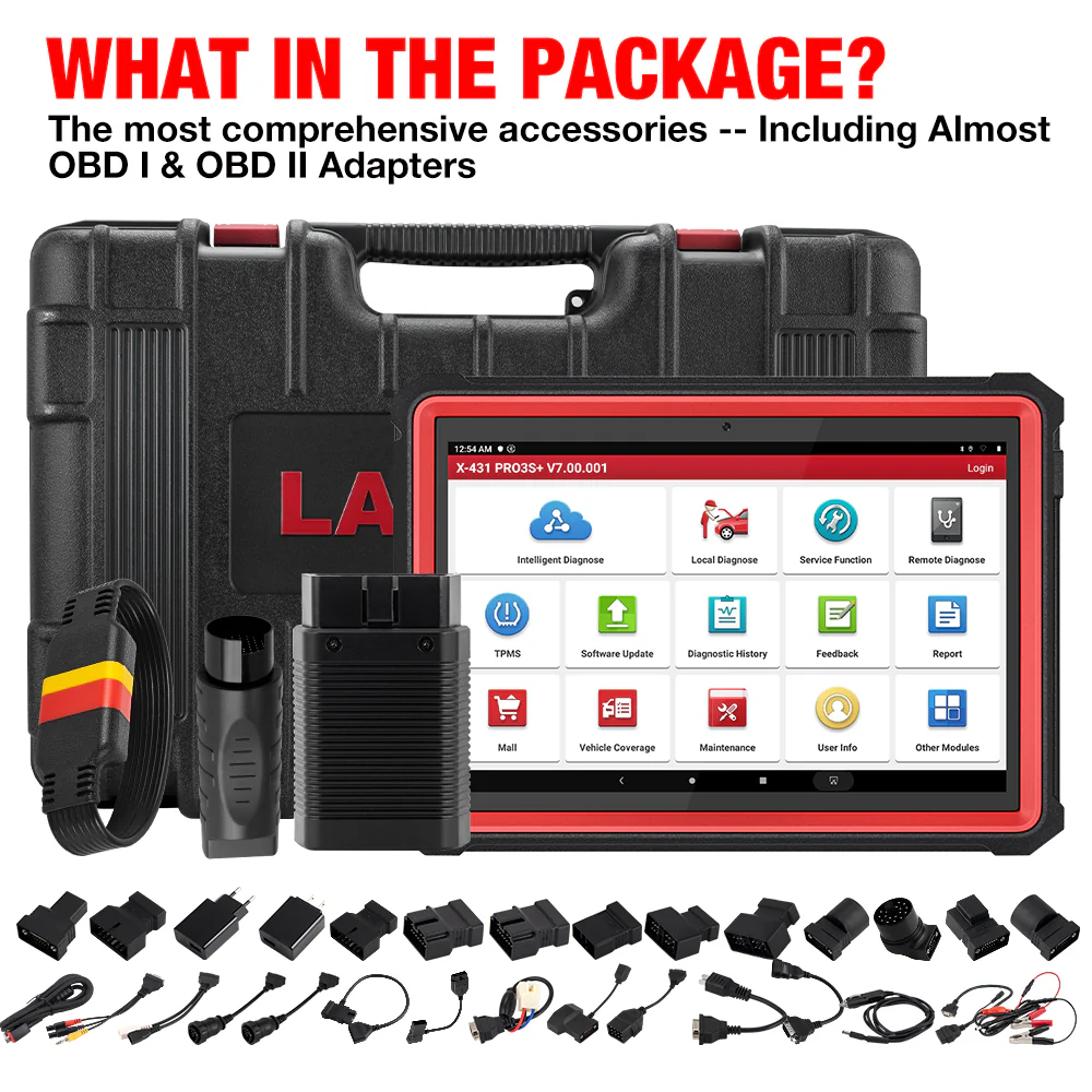 2026 LAUNCH X431 PRO3S+ V2.0 – Advanced Bi-Directional Diagnostic Scanner with ECU Coding & Topology - Image 9