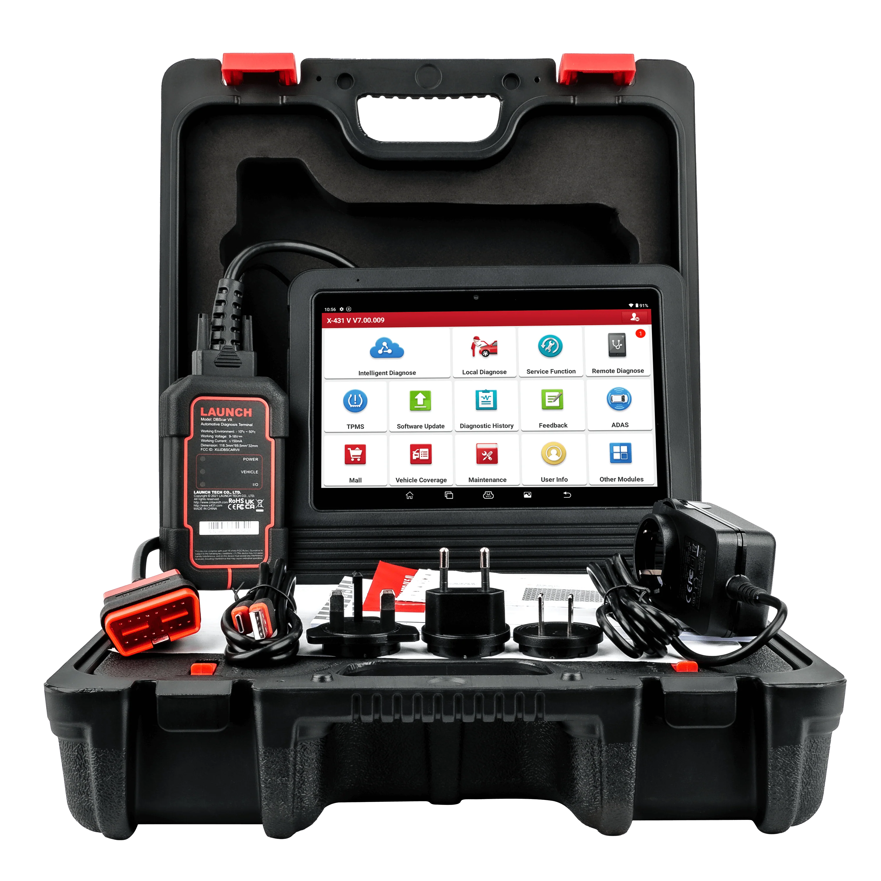 LAUNCH X431 PRO V5.0 2024 Diagnostic Scan Tool with CANFD for 2024 Models Same as X431 V+, ECU Coding Active Test 37+ Resets OEM Full System OBD2 Scanner, AutoAuth for FCA SGW, 2 Years Free Update - Image 10