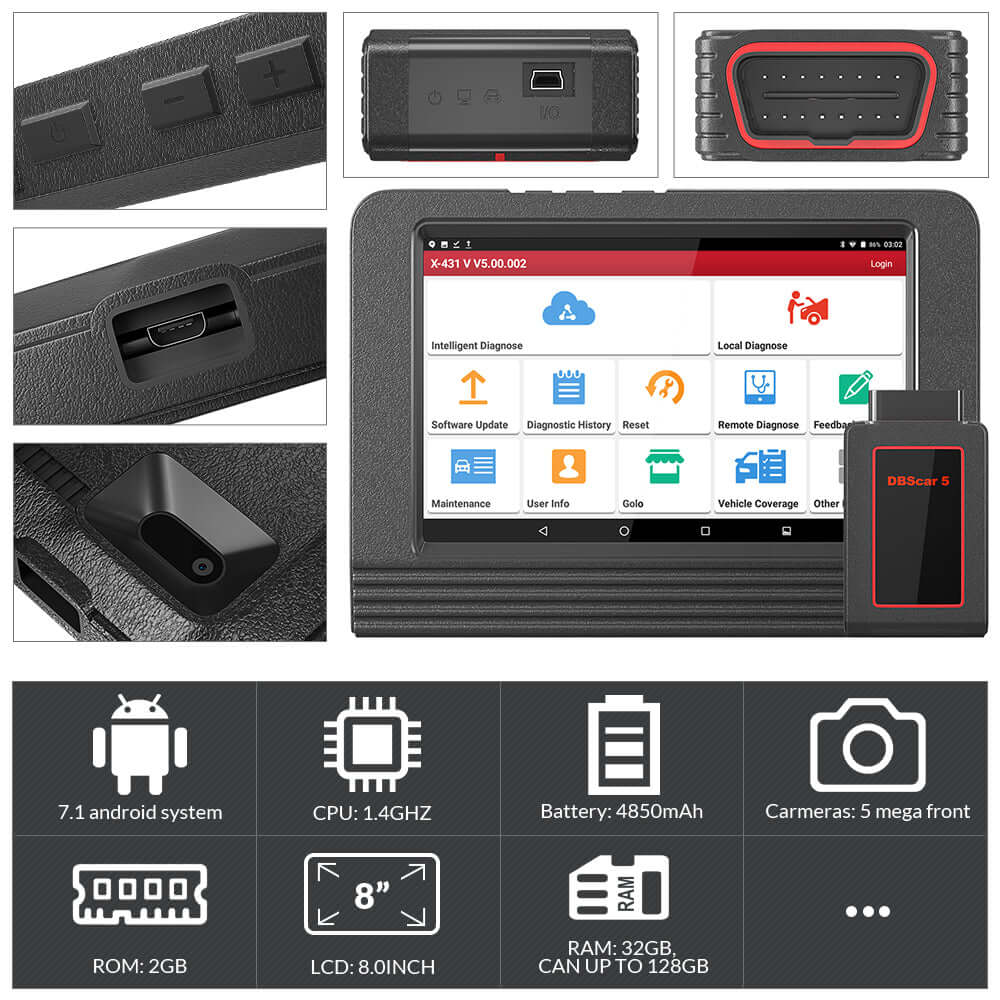 LAUNCH® X431 V PRO 3.0 Car OBD2 Scanner-Clearance Price(Only Ship to USA) - Image 8