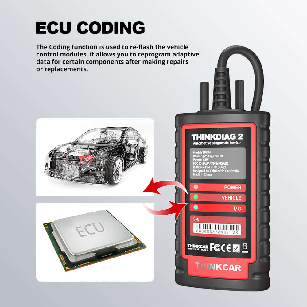 THINKCAR® ThinkDiag 2 CAN-FD Bi-directional OBD2 Scanner - Image 4