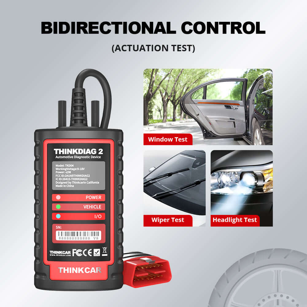 THINKCAR® ThinkDiag 2 CAN-FD Bi-directional OBD2 Scanner - Image 5