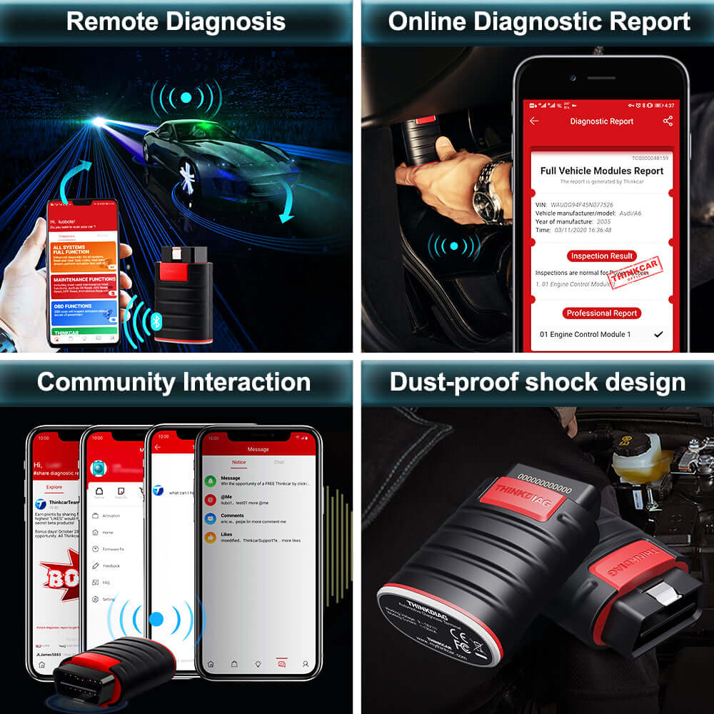 THINKCAR® ThinkDiag Old Version Bluetooth OBD2 Scanner - Image 7