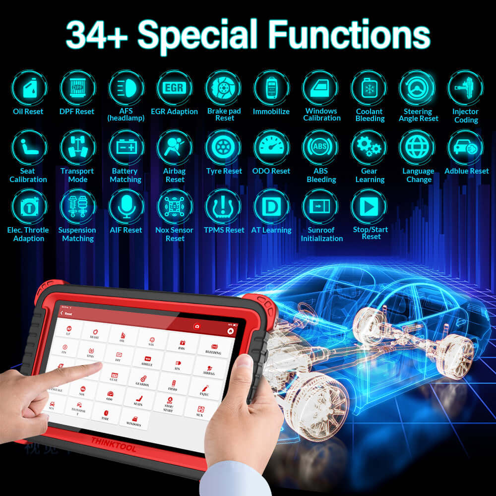 THINKCAR® Thinktool Pros+ ECU Online Programming OBD2 Scanner(ONLY SHIP TO US) - Image 5